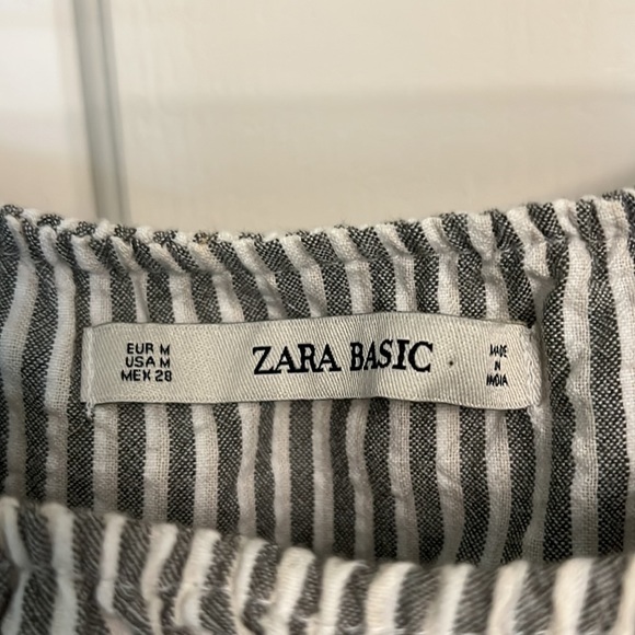 Ruffle Zara dress! Off or on shoulder - size M - Picture 8 of 9